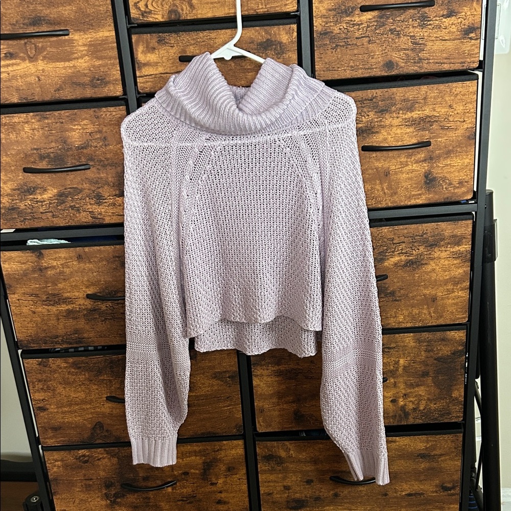 Rehab Lilac Cowl Neck Sweater
